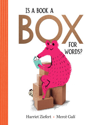 cover image of Is a Book a Box for Words?